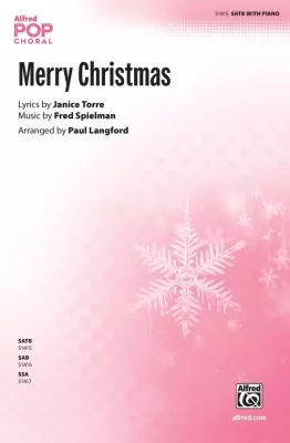 Alfred Publishing - Merry Christmas - Spielman/Langford - Choral Octavo - SATB