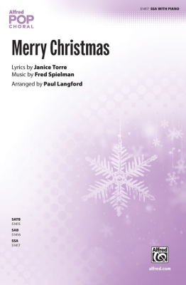Merry Christmas - Spielman/Langford - Choral Octavo - SSA