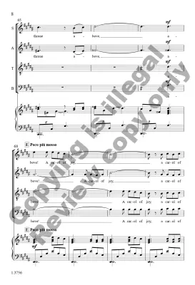 A Carol Of Joy - Gimon - Choral Octavo- SATB Accompanied