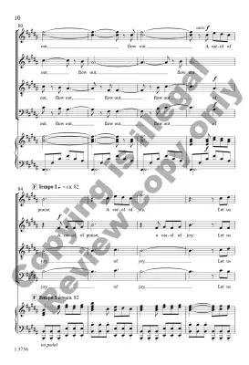 A Carol Of Joy - Gimon - Choral Octavo- SATB Accompanied