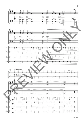 Sizalelwe Indodana - Johnson - Choral Octavo - SATB A Cappella