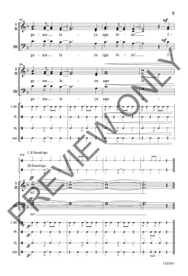 Sizalelwe Indodana - Johnson - Choral Octavo - 3-pt Mixed A Cappella