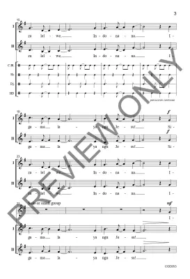 Sizalelwe Indodana - Johnson - Choral Octavo - 2-pt A Cappella