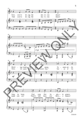 Skeleton Dance - Childers - Choral Octavo - 2-pt Accompanied