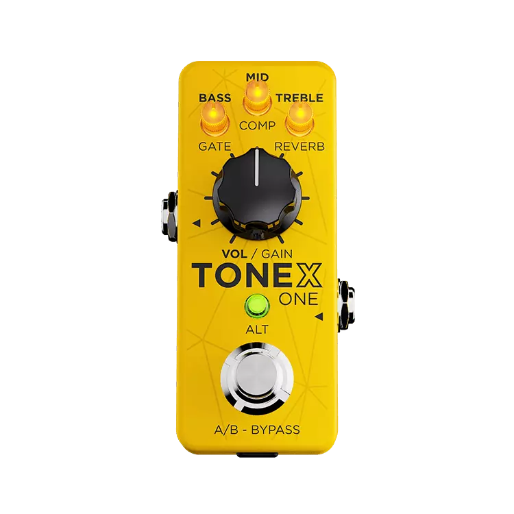 Limited Edition TONEX ONE Brown Sound Pedal - Yellow