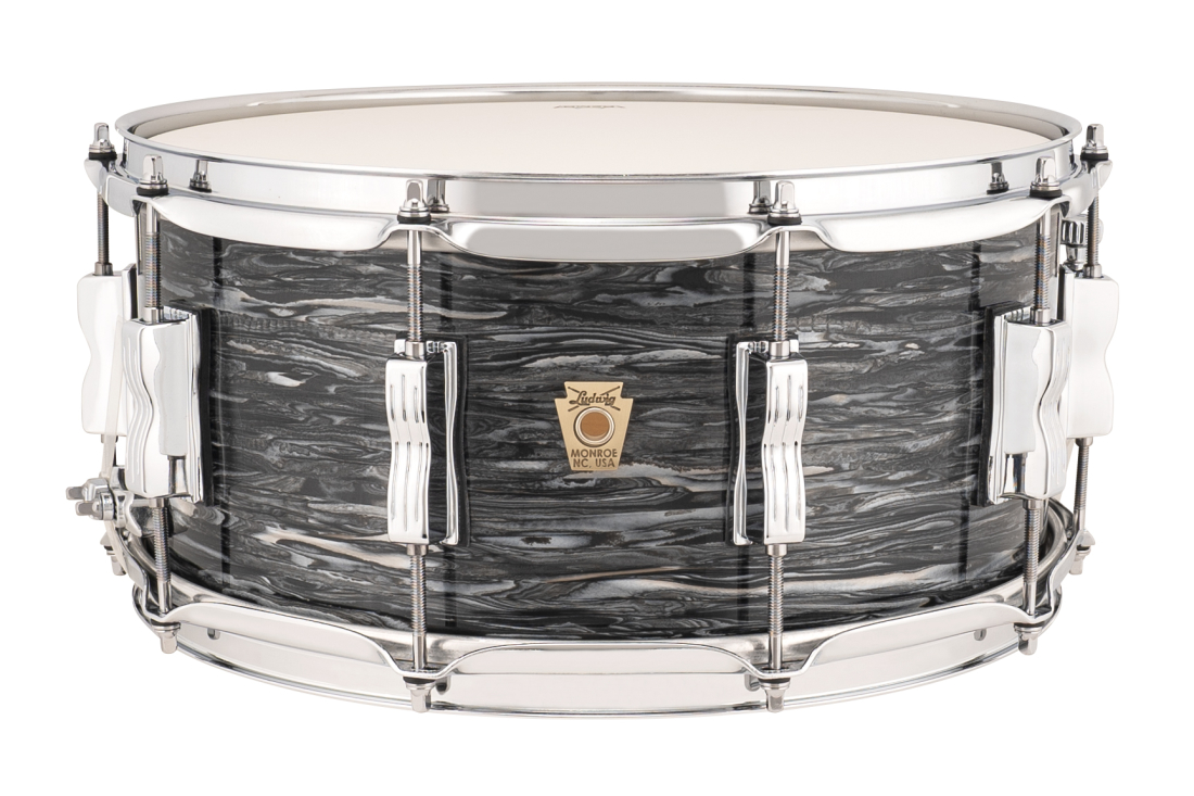 Classic Maple 6.5x14\'\' Snare Drum - Black Oyster Pearl