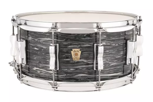 Ludwig Drums - Classic Maple 6.5x14 Snare Drum - Black Oyster Pearl