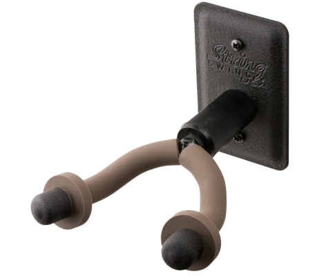 String Swing - Metal Wall Mount Classical Guitar Hanger - Black