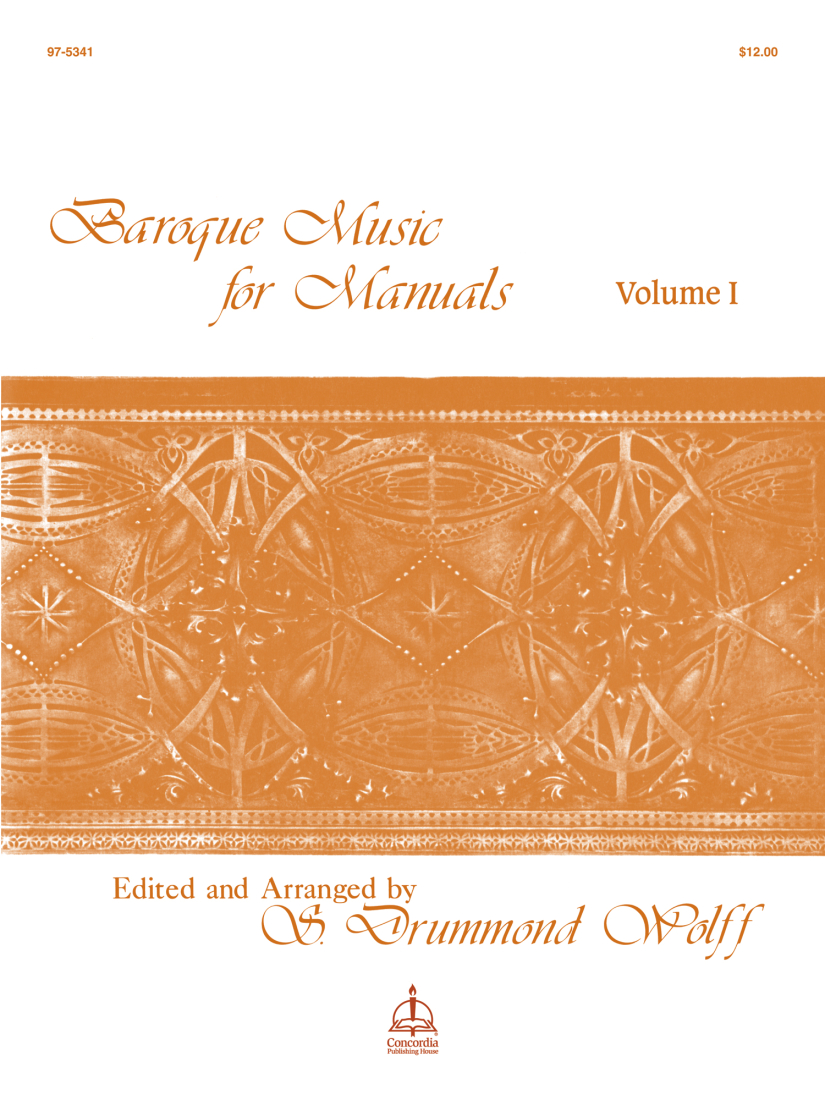 Baroque Music for Manuals, Vol. I - Albinoni/Wolff - Organ - Book