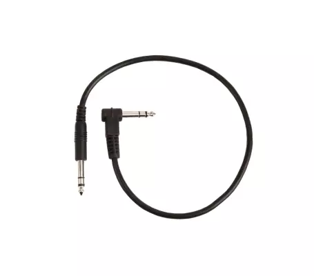 Strymon - 1/4 TRS Male Straight to 1/4 TRS Male Right-Angle Cable - 1.5 foot