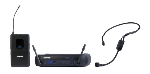 Shure - PGXD14/PGA31 Digital Wireless Headset Microphone System