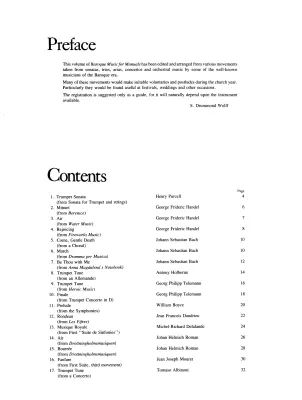 Baroque Music for Manuals, Vol. IV - Albinoni/Wolff - Organ - Book