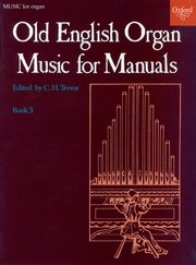Old English Organ Music For Manuals, Book 3 - Trevor - Manual Organ - Book