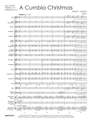 Cumbia Christmas - Vargas - Concert Band - Gr. 2