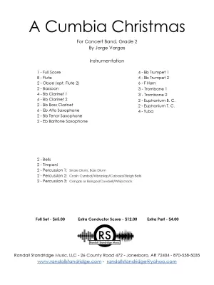 Cumbia Christmas - Vargas - Concert Band - Gr. 2