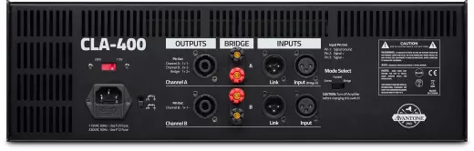 CLA-400 Studio Reference Amplifier