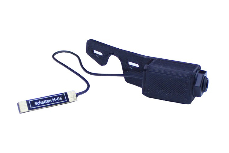 Mandolin Pickup with Neo Jack Assembly for Adjustable Bridges and Gibson Style Tailpieces