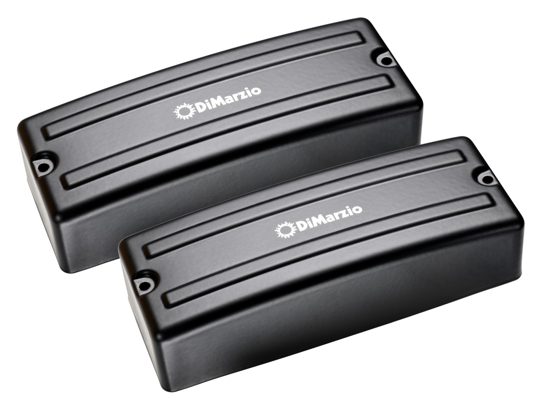 Colossal Humbucker Pickup Set - Matte Black Cover