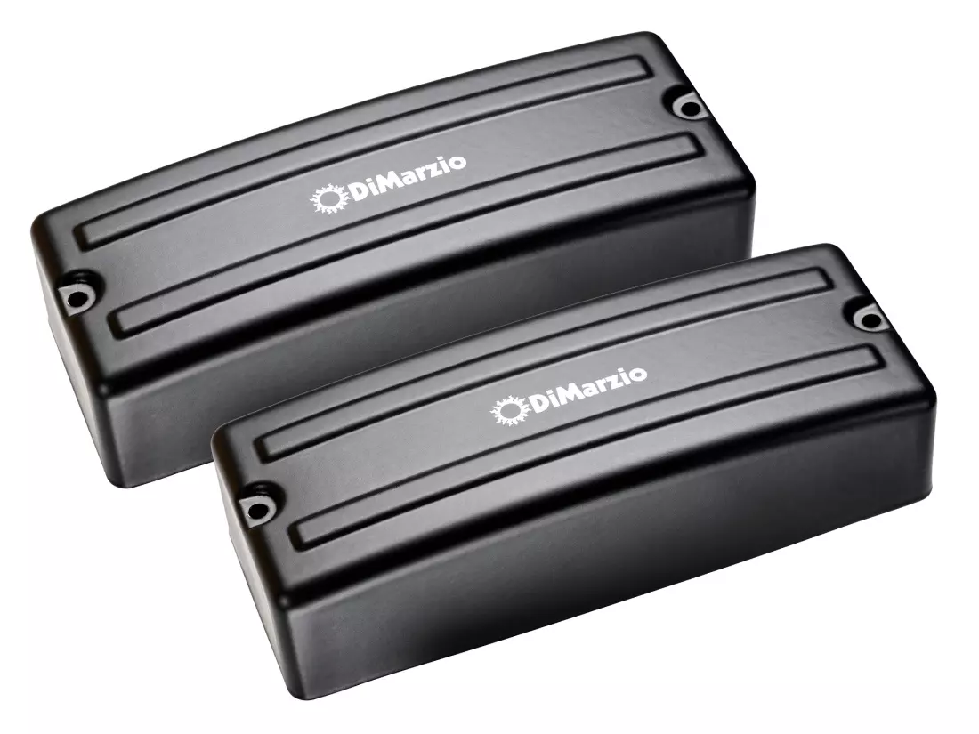 Colossal Humbucker Pickup Set - Matte Black Cover