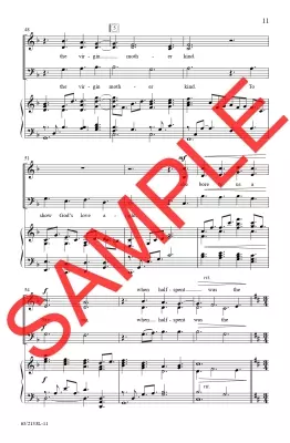 Glory to the Newborn King! - Larson - Vocal Score - SAB Accompanied