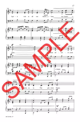 Glory to the Newborn King! - Larson - Vocal Score - SAB Accompanied