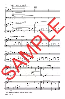 Glory to the Newborn King! - Larson - Vocal Score/CD - SATB Accompanied