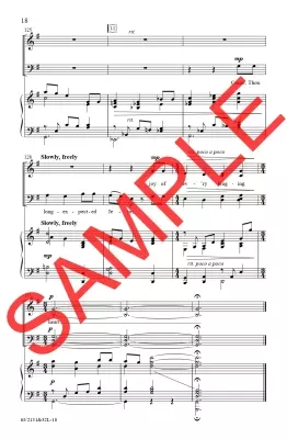 Glory to the Newborn King! - Larson - Vocal Score - SATB Accompanied