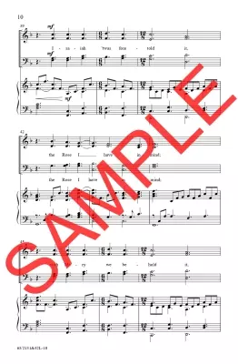 Glory to the Newborn King! - Larson - Vocal Score - SATB Accompanied