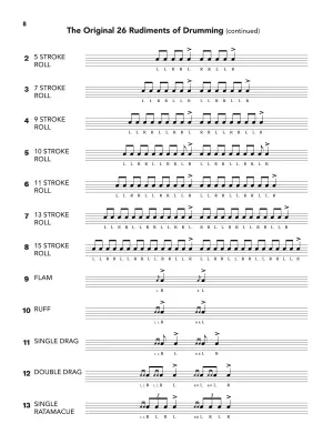 Stone Rudiments - Lawrence - Snare Drum - Book