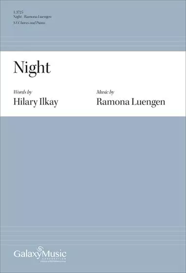 Night - Luengen - Choral Octavo - 2-Pt Accompanied