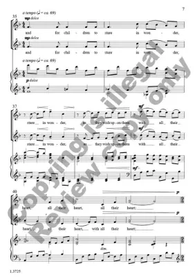Night - Luengen - Choral Octavo - 2-Pt Accompanied