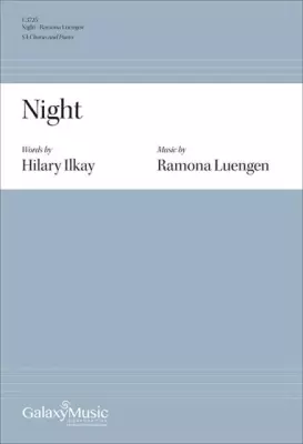 Galaxy Music - Night - Luengen - Choral Octavo - 2-Pt Accompanied