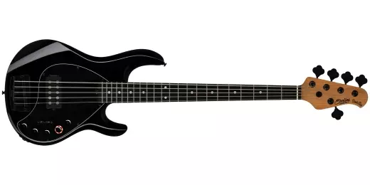 Sterling by Music Man - DarkRay 5 5-String Bass Guitar w/Gig Bag - Black