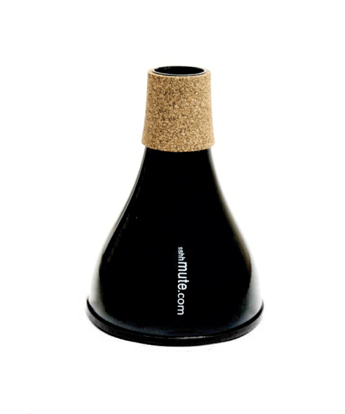 Tenor Trombone Practice Mute - Black