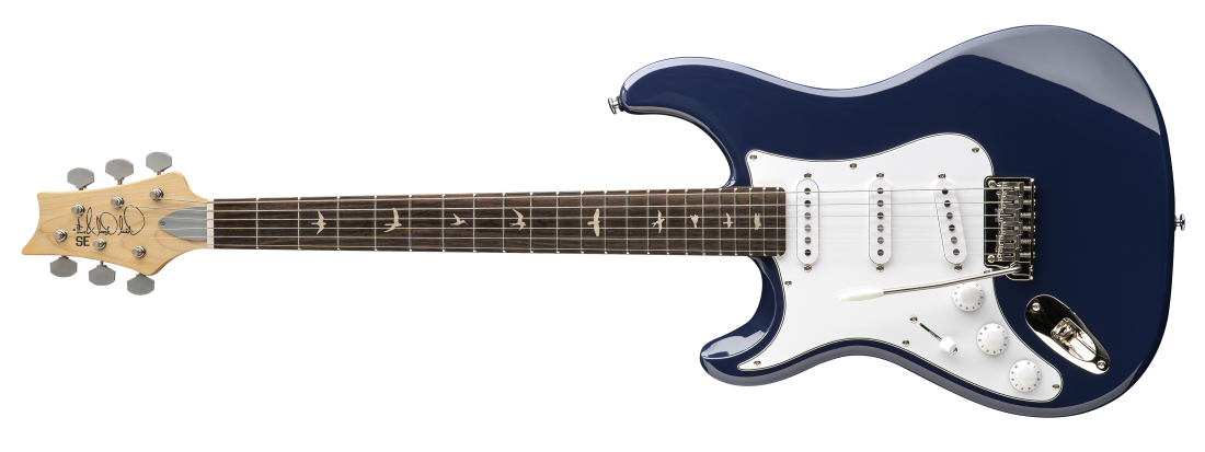 John Mayer Silver Sky SE Rosewood Electric Guitar with Gigbag - Trad Blue (Left Handed)
