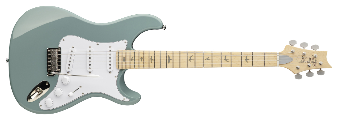 John Mayer Silver Sky SE Maple Electric Guitar with Gigbag - Stone Blue