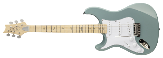 Guitare �lectrique mod�le SE John Mayer Silver Sky avec �tui souple (touche en �rable, mod�le gaucher, fini ��pierre bleue��)