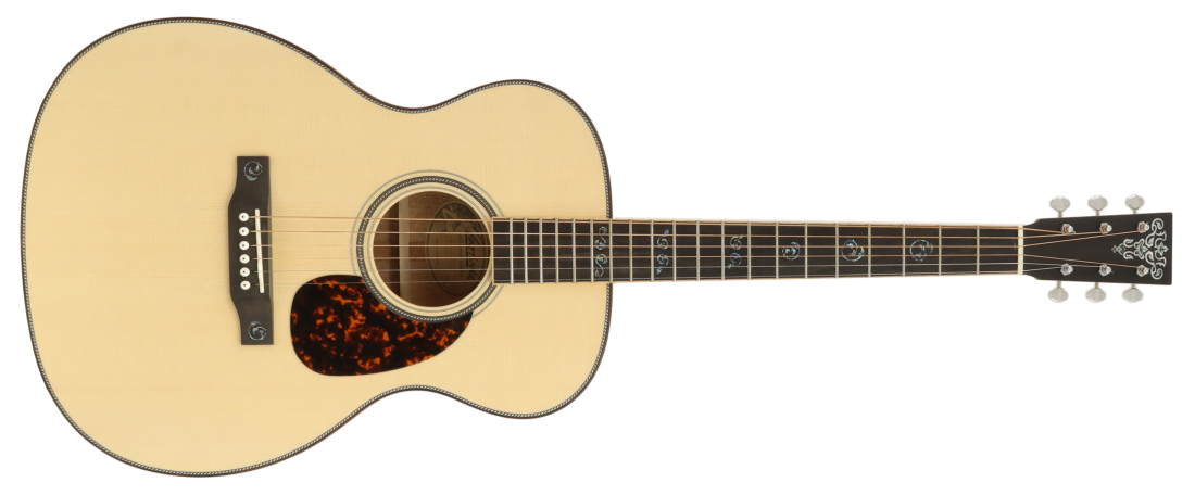 OM-40 Silver Oak Deluxe Acoustic Guitar with Case