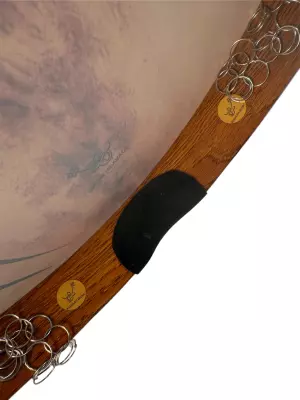 Large DAF Frame Drum with Carrying Bag - To Tamannaye Man o Yare Man o Jane Mani