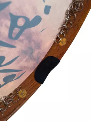 Large DAF Frame Drum with Carrying Bag - Hava Khah e team Jaanaa