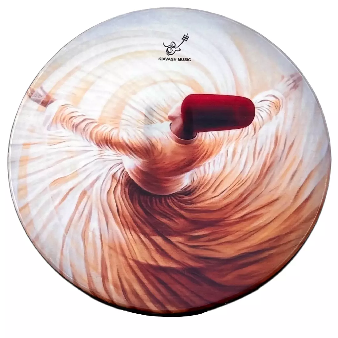 Medium DAF Frame Drum with Carrying Bag - Twirling Dervish