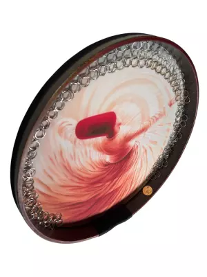 Medium DAF Frame Drum with Carrying Bag - Twirling Dervish