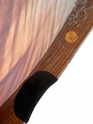 Large DAF Frame Drum with Carrying Bag - Twirling Dervish
