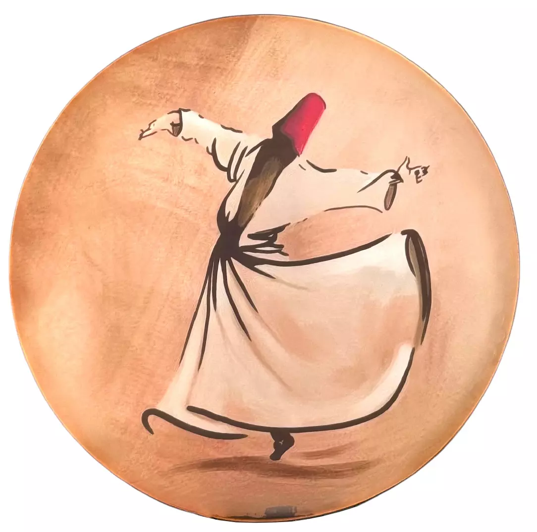 Small DAF Frame Drum with Carrying Bag - Dancing Dervish