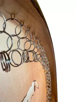 Large DAF Frame Drum with Carrying Bag - Dancing Dervish