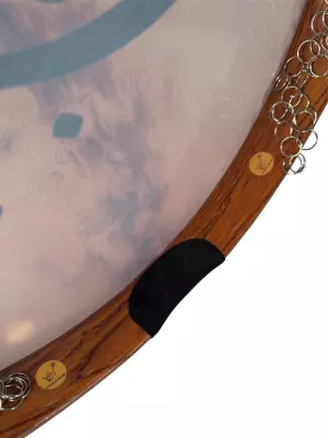Small DAF Frame Drum with Carrying Bag - To Mara Jan o Jahani v3