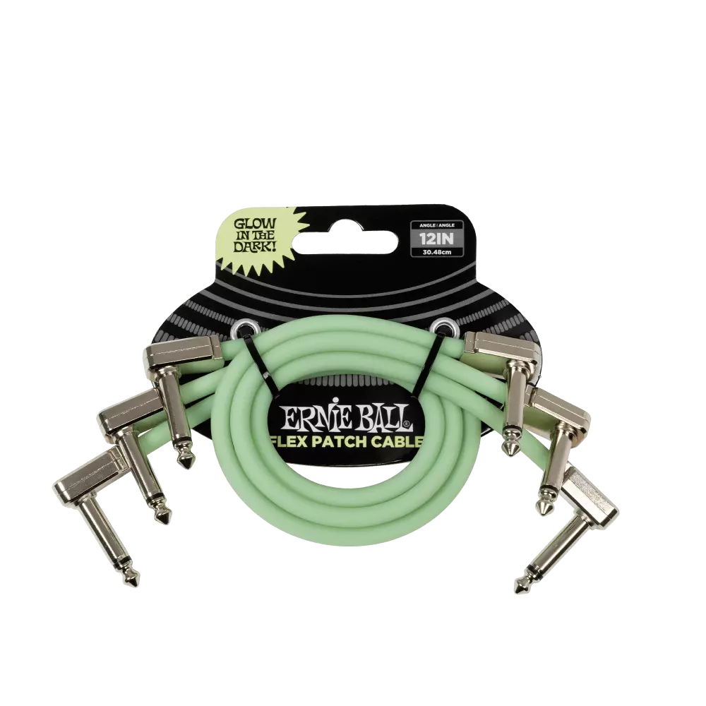 Glow-in-the-Dark Flex Patch Cable - 12\'\' (3 Pack)