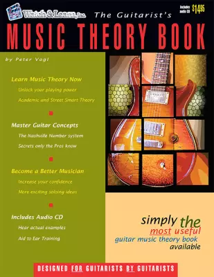 Watch & Learn - Guitarists Music Theory Book  - Vogl - Book/CD - Guitar