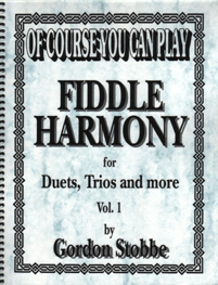 Of Course You Can Play Fiddle Harmony - Vol.1 - Stobbe - Book - Violin