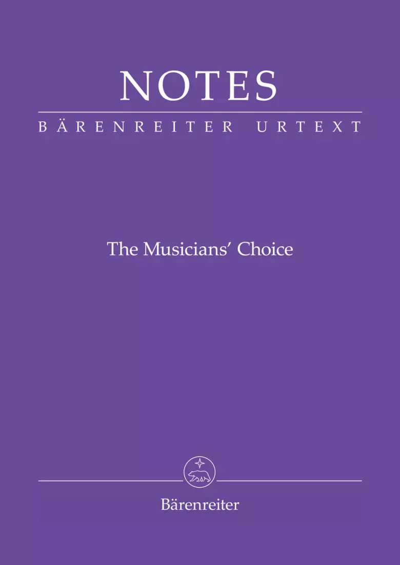Notes: The Musician\'s Choice - Mini Notebook - Faure Purple
